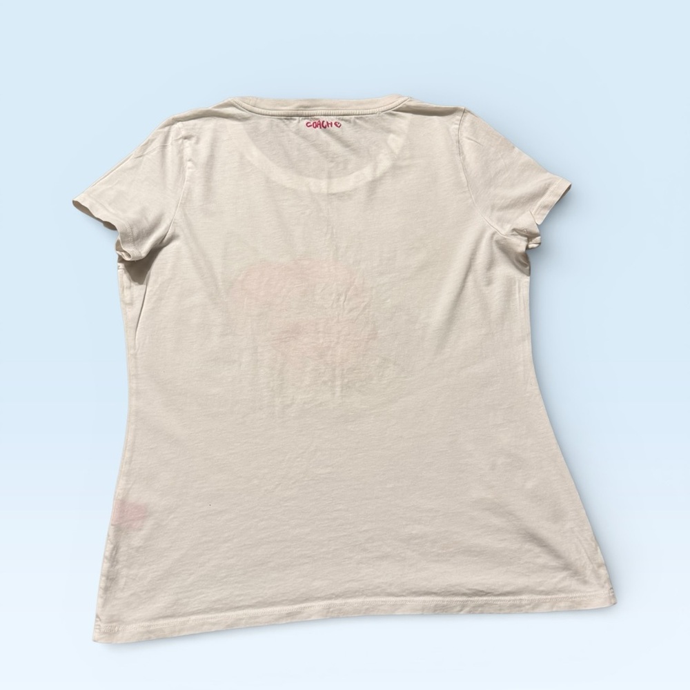 Coach Poppy Floral T Shirt . - Picture 3 of 6